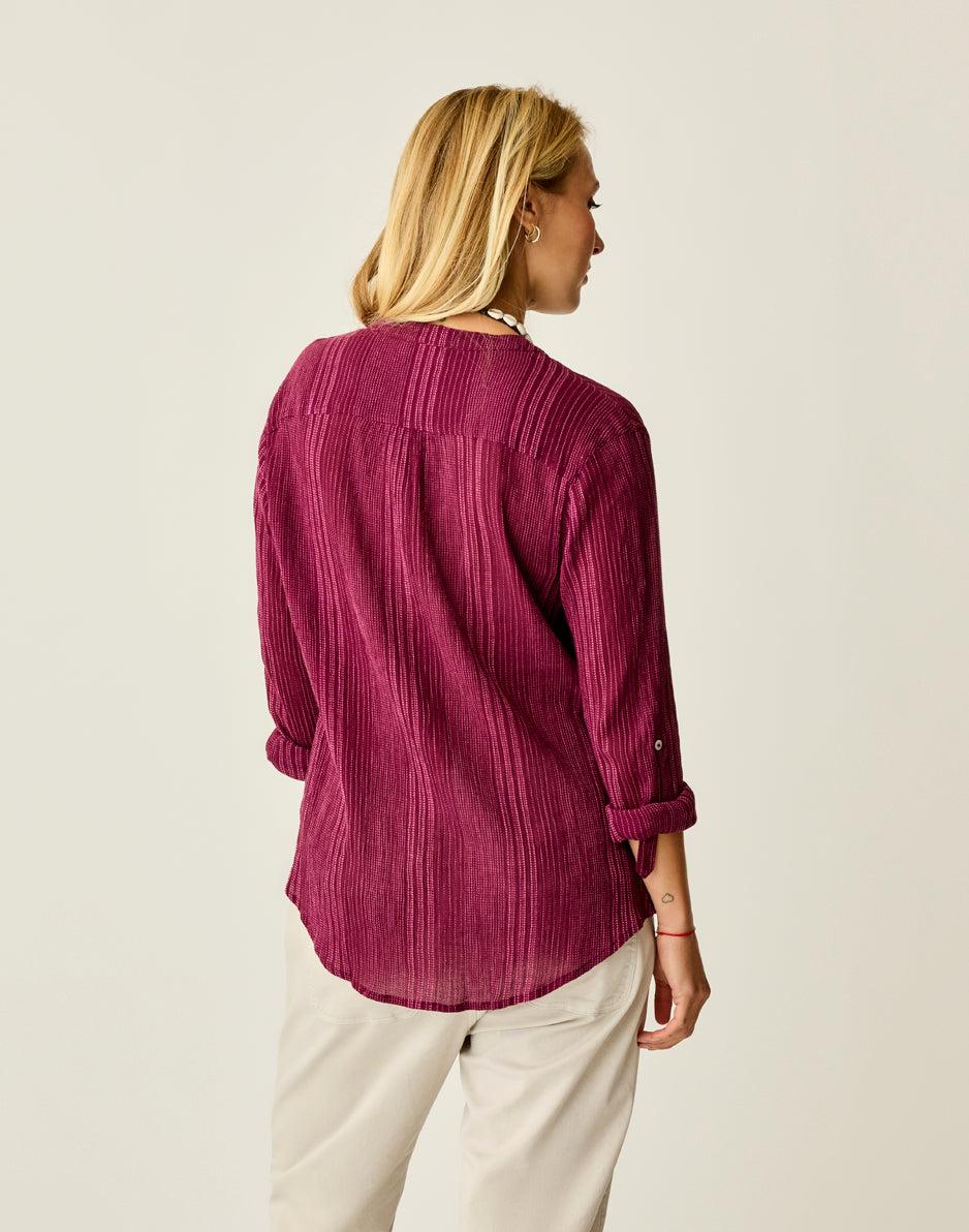 Carve Designs Dylan Gauze Tunic: Nirvana Stitch