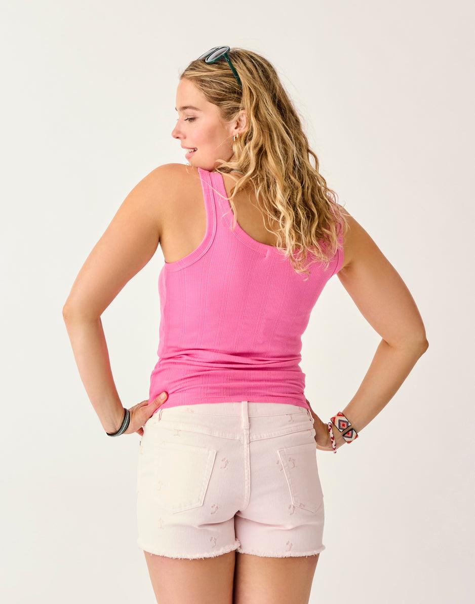 Carve Designs Ever Tank: Hot Pink