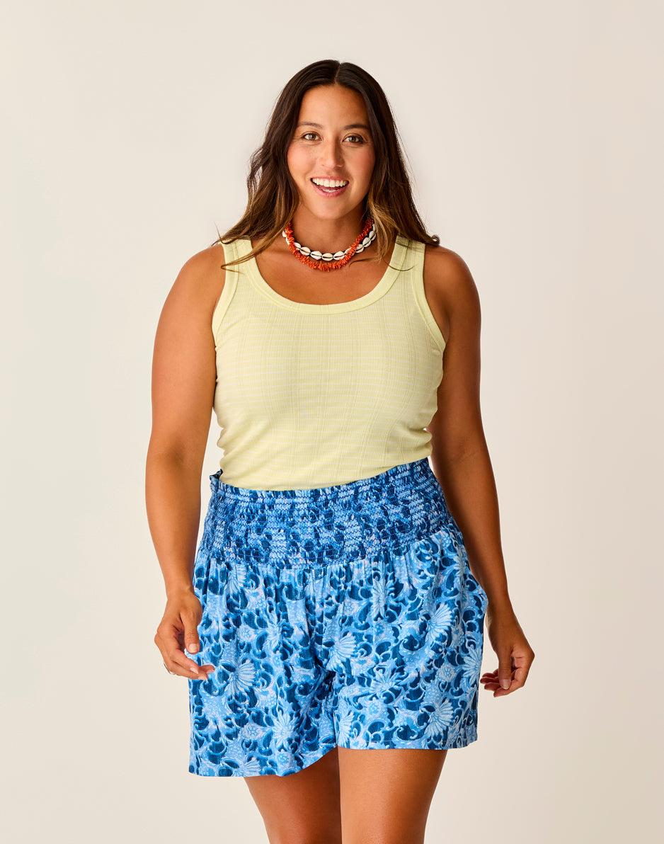 carve designs Ever Tank: Lt. Limeade Stripe