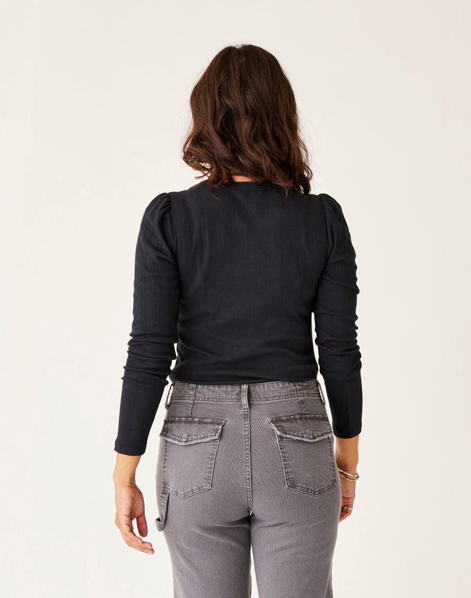 Carve Designs Ever Top: Black