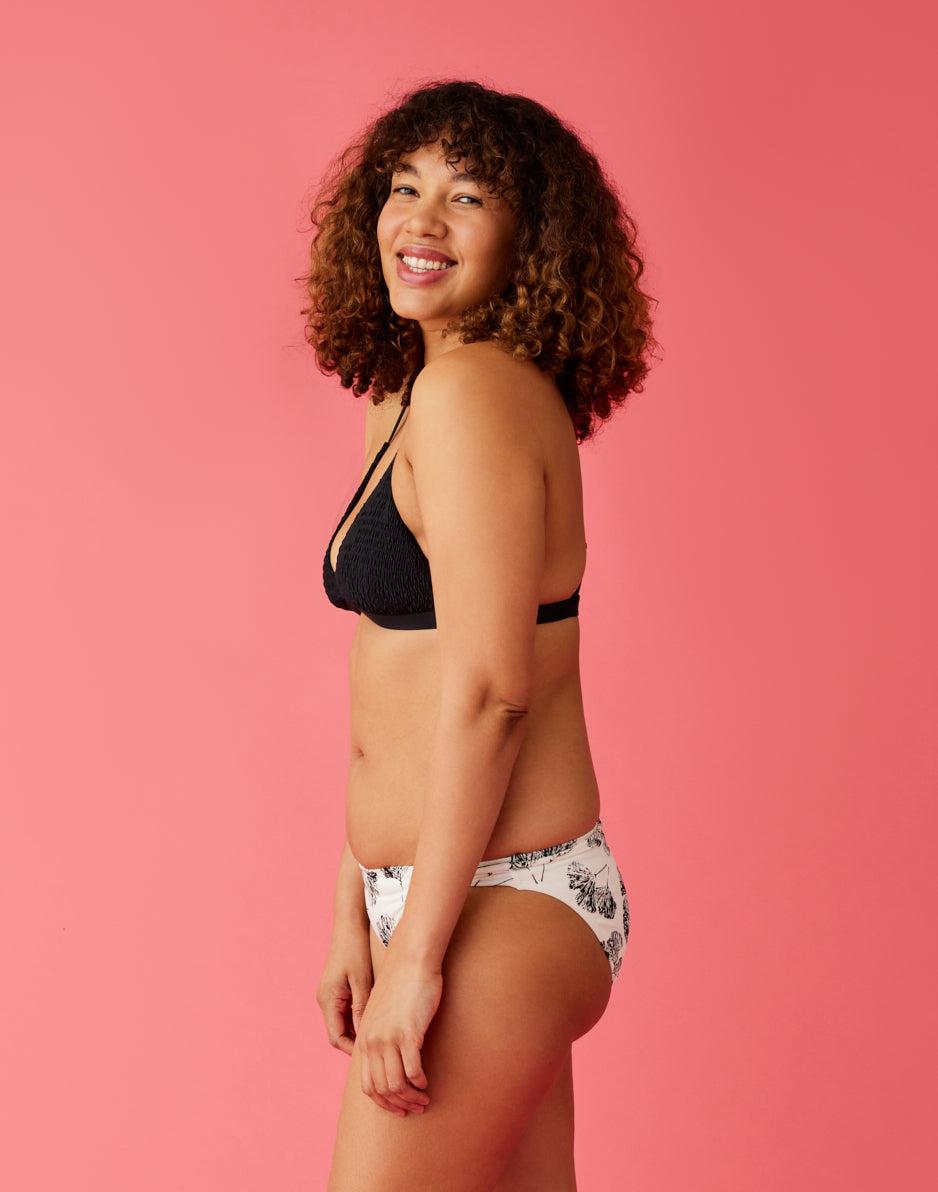 Carve Designs Gigi Smocked Top: Black