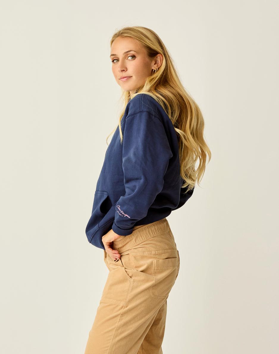 Carve Designs Hawthorne Hoodie: Navy Apres