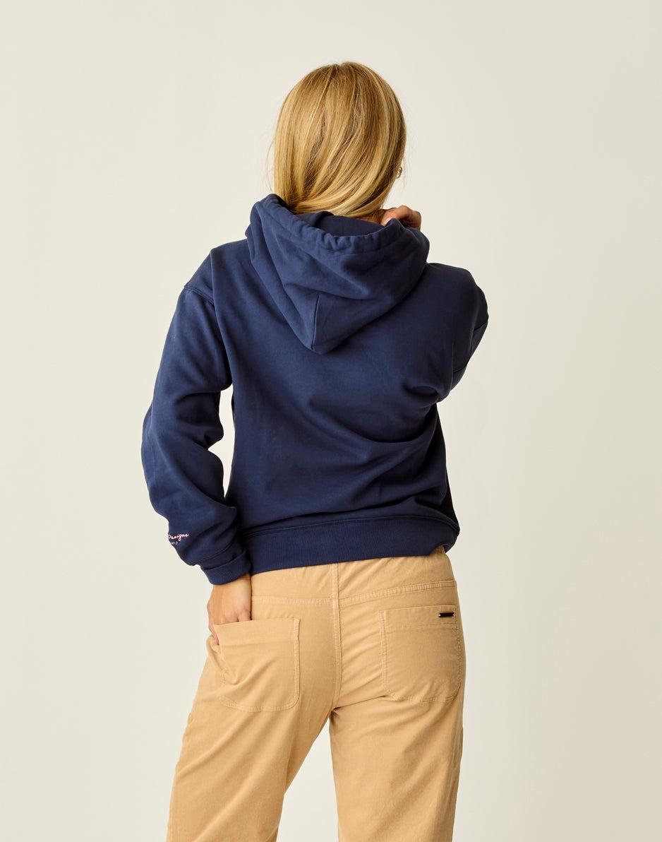Carve Designs Hawthorne Hoodie: Navy Apres