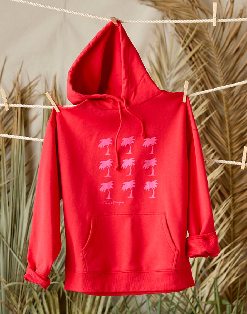 carve designs Hawthorne Hoodie: Poinsettia Grid