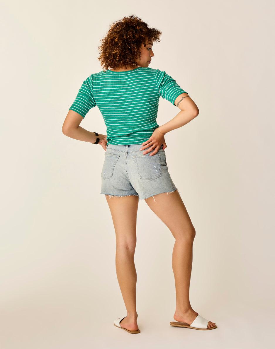 Carve Designs Hayden Short: Vintage Destructed