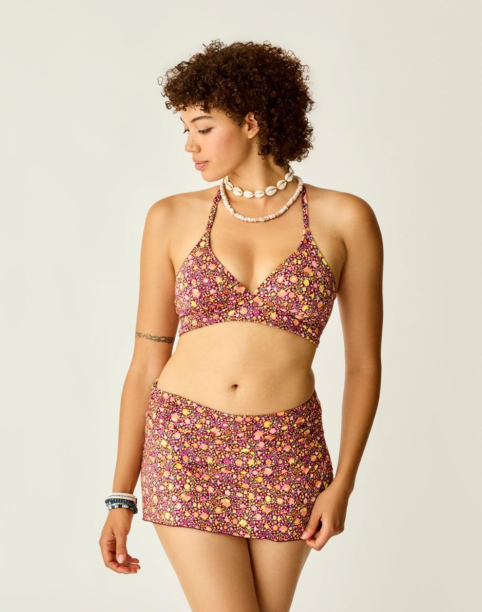 carve designs Hoku Swim Skirt: Garden