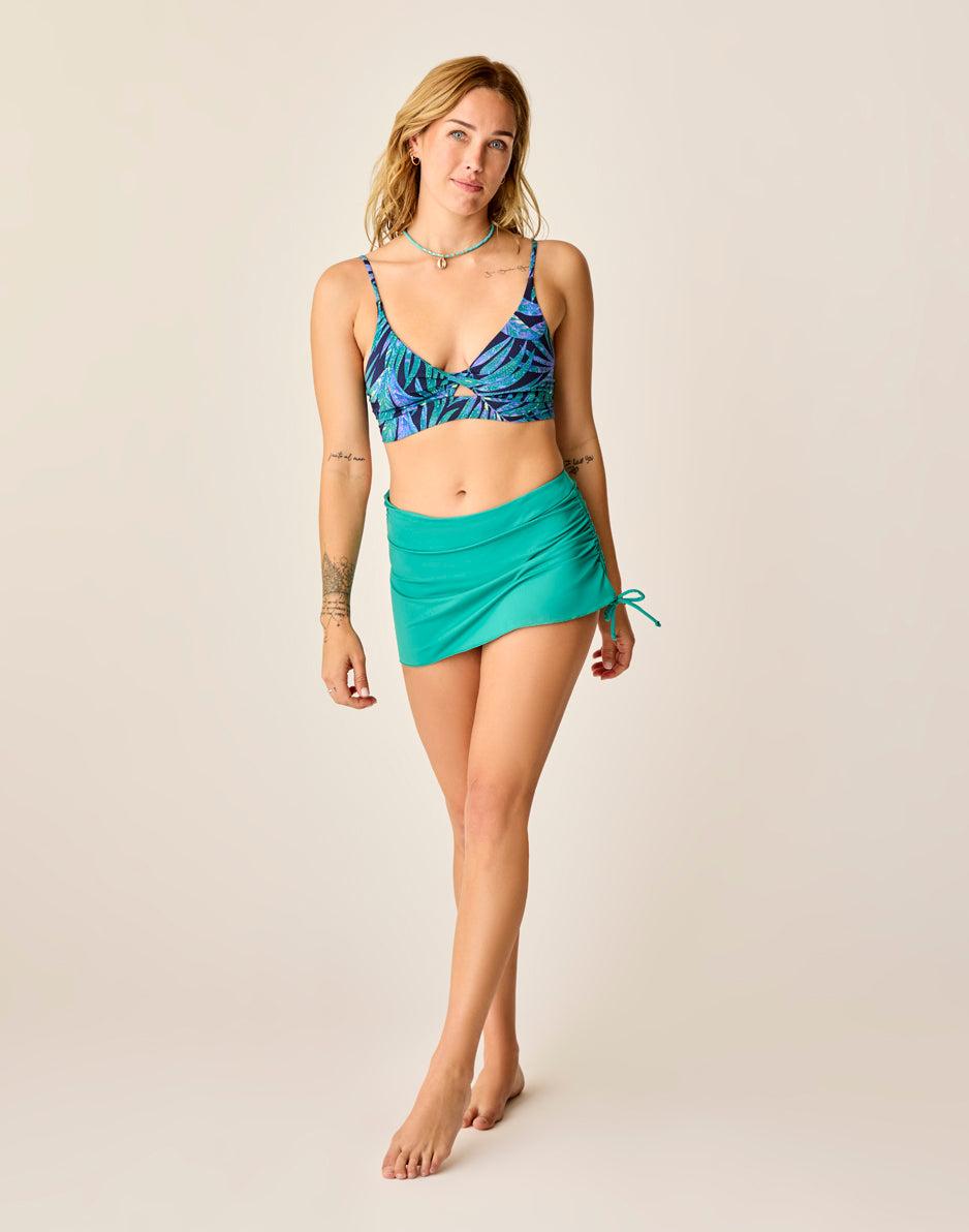 carve designs Hoku Swim Skirt: Jade