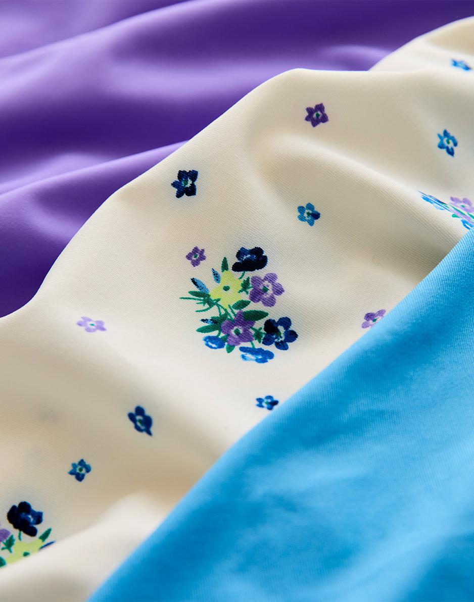 Carve Designs Hoku Swim Skirt: Pearl Floret