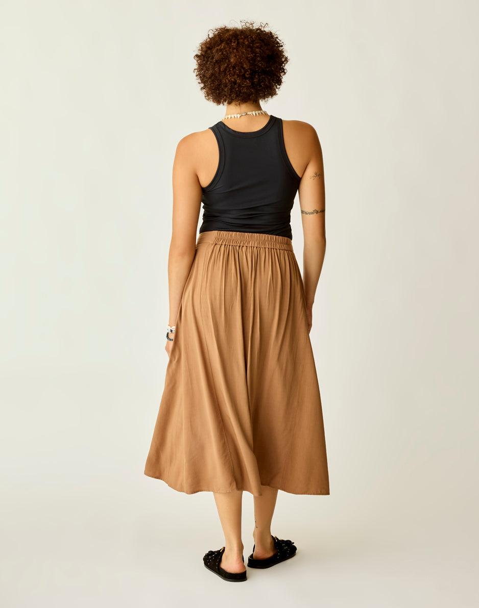 Carve Designs Hope Skirt: Rum