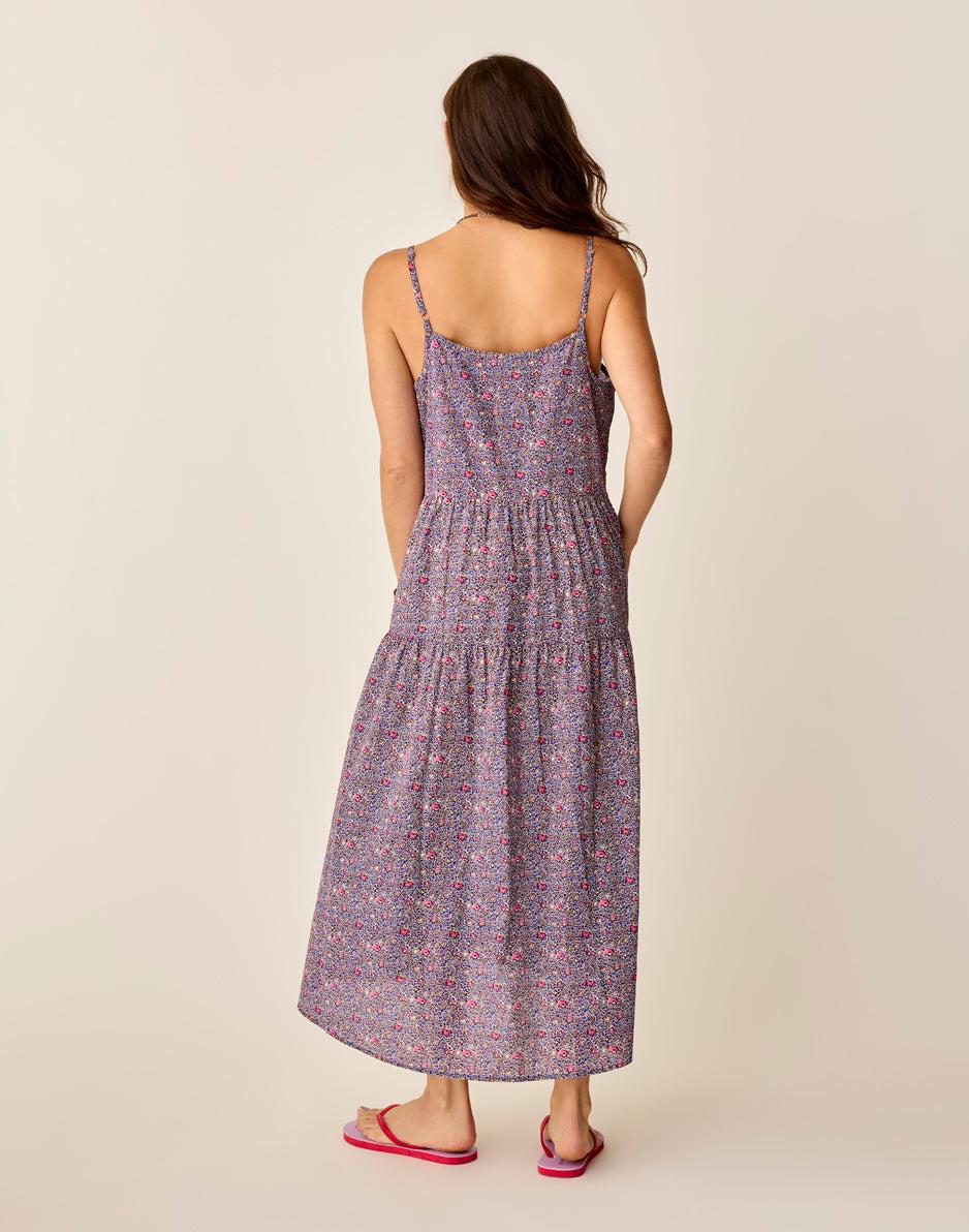 Carve Designs Jacey Textured Dress: Pink Garden