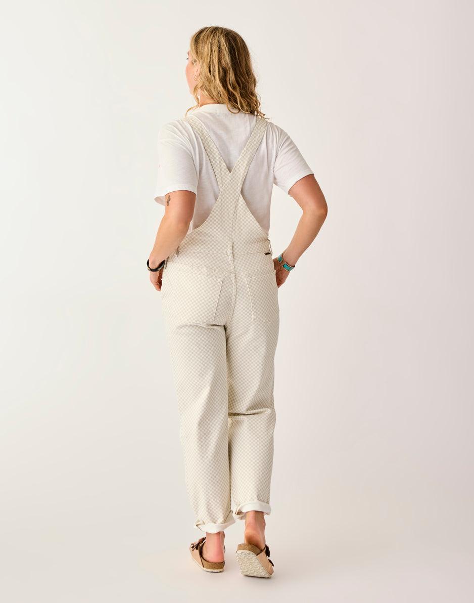 Carve Designs Jason Denim Overall: Birch Check