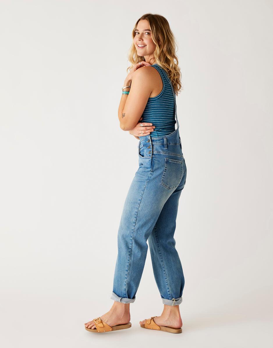 Carve Designs Jason Denim Overall: Blue Tide
