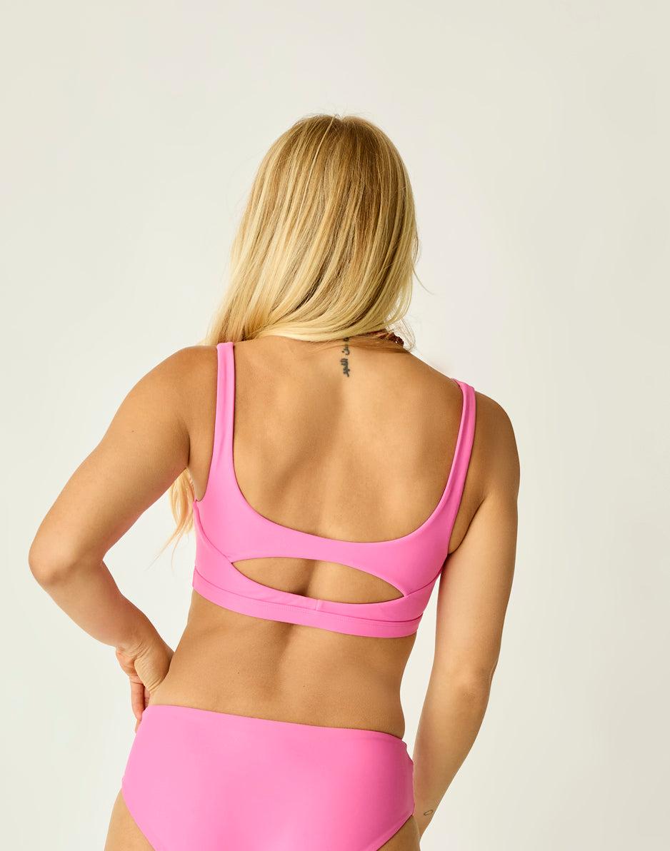 Carve Designs Korbyn Compression Top: Hot Pink