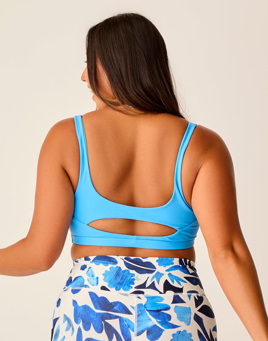 Carve Designs Korbyn Compression Top: Lagoon