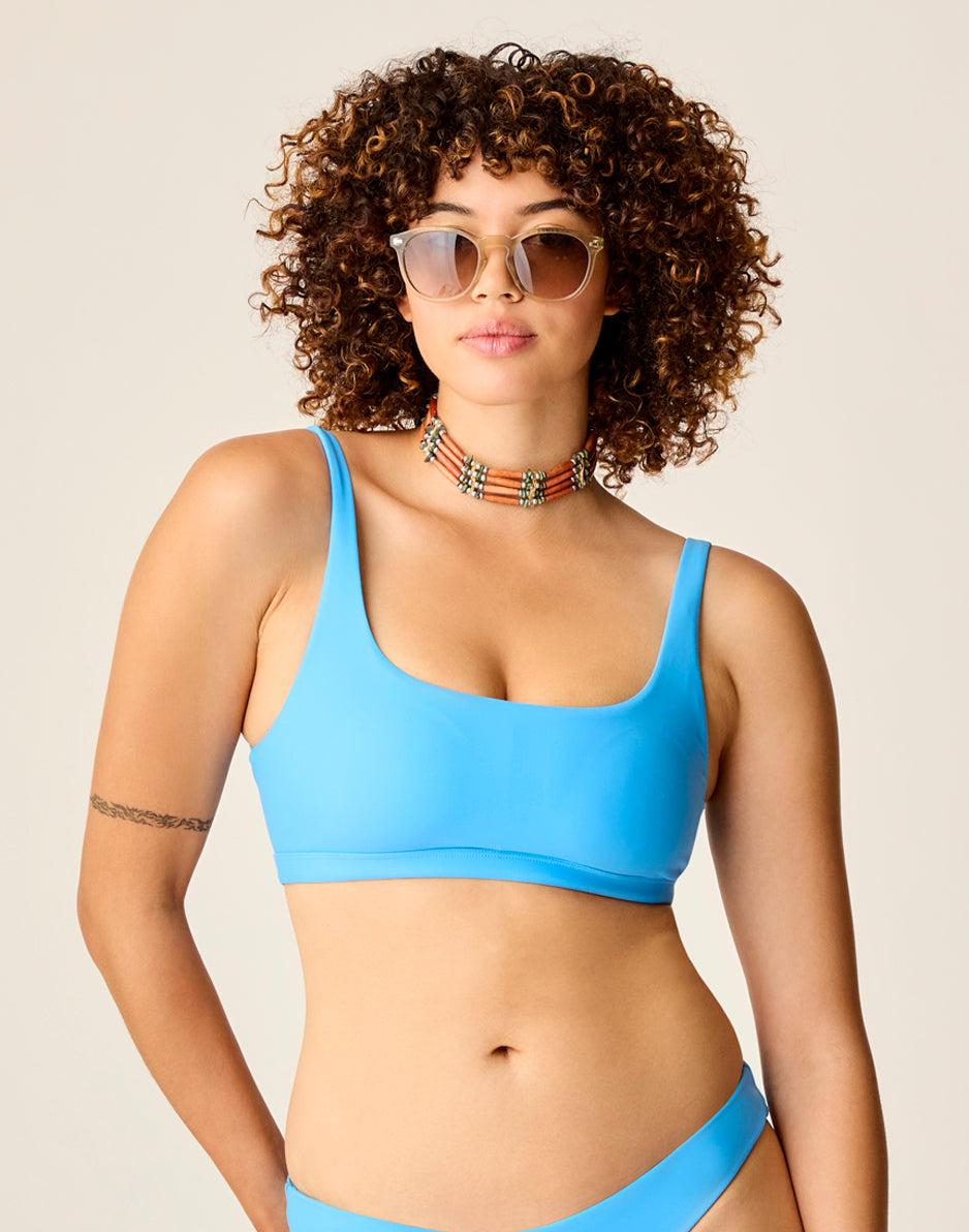 Carve Designs Korbyn Compression Top: Lagoon