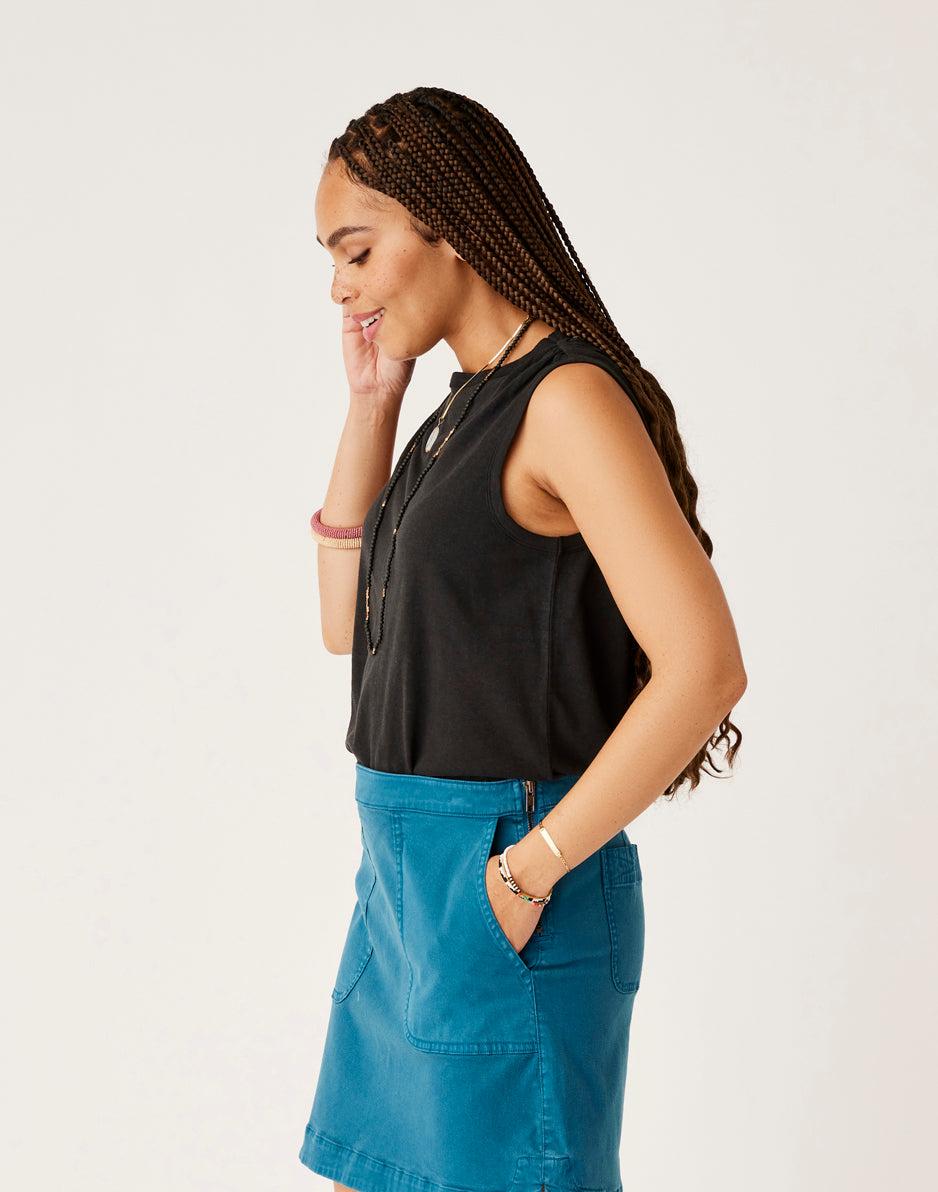 Carve Designs Larisa Hemp Tank: Black