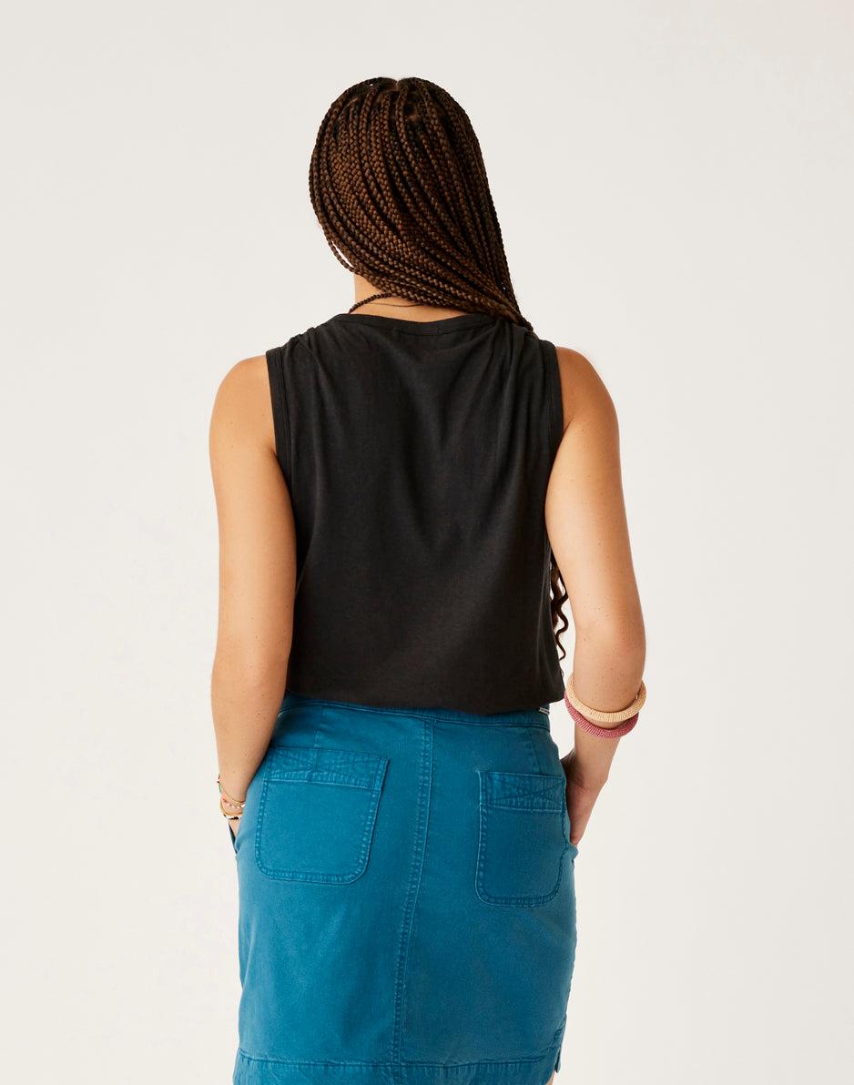Carve Designs Larisa Hemp Tank: Black