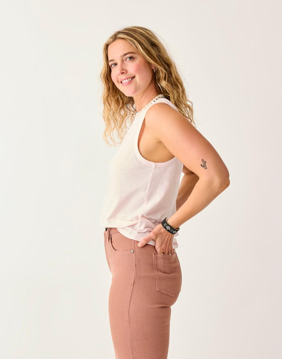 Carve Designs Larisa Hemp Tank: Pastel