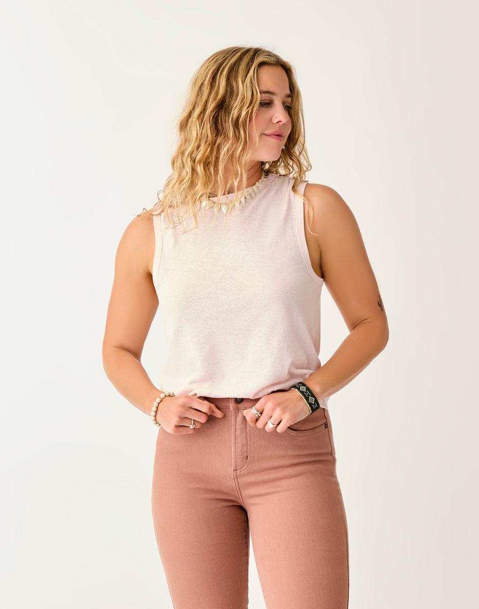 carve designs Larisa Hemp Tank: Pastel