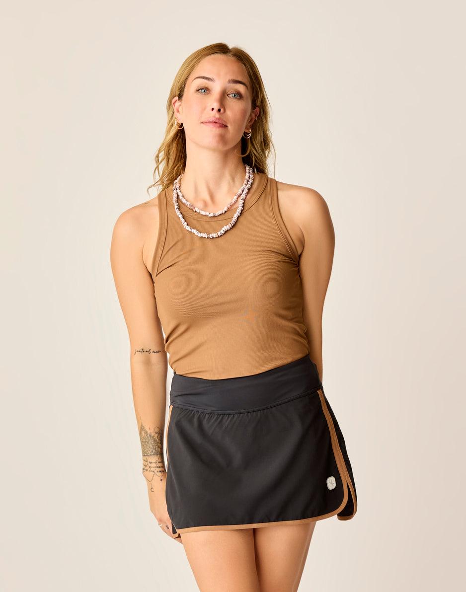 Carve Designs Lyra Rib Tank: Rum