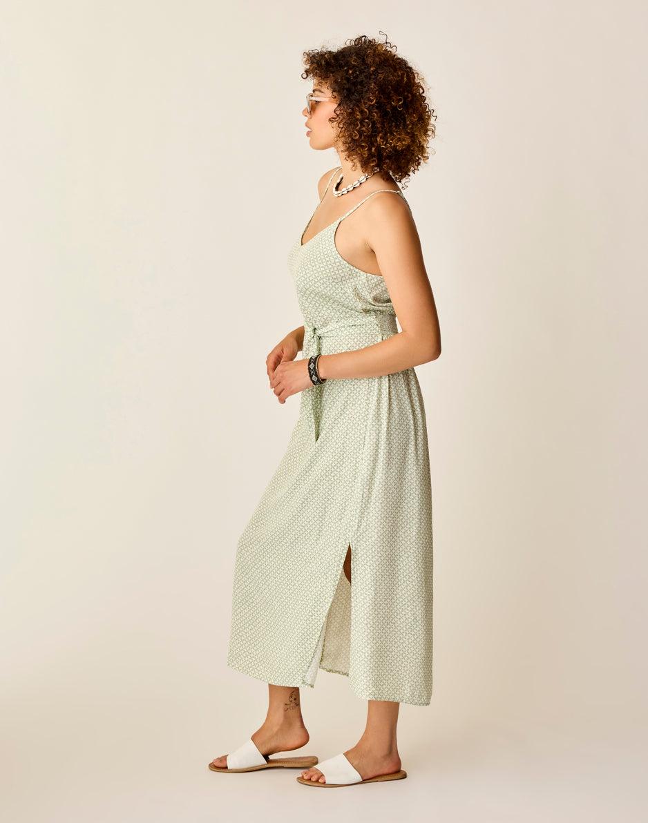 Carve Designs Macy Dress: Dk. Haze Geo