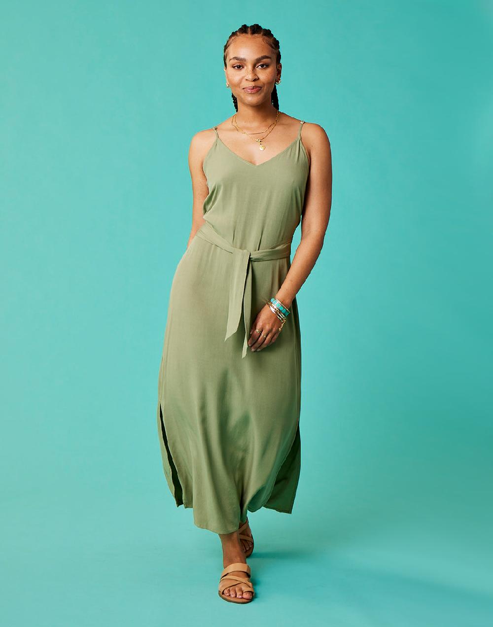 carve designs Macy Dress: Olive