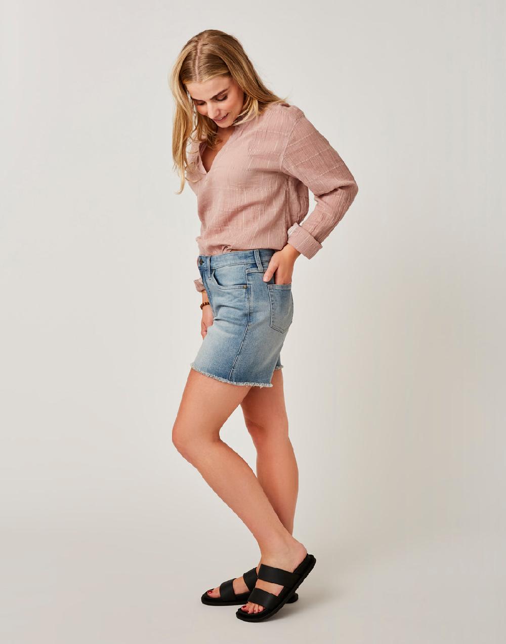 Carve Designs Maui Hi Rise 6" Short: Beach Blue