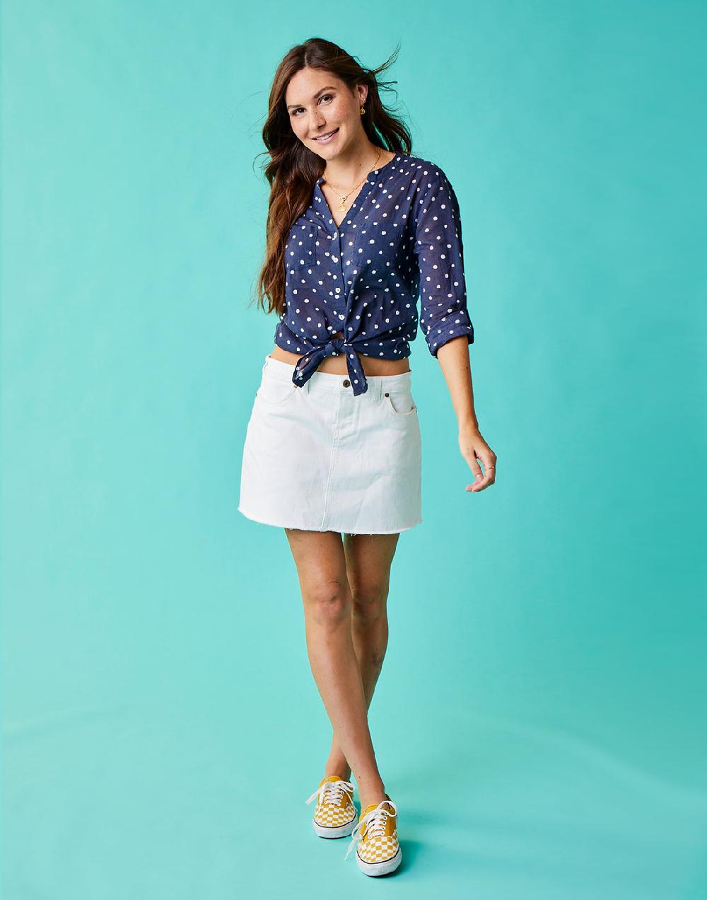 carve designs Maui Skirt: White