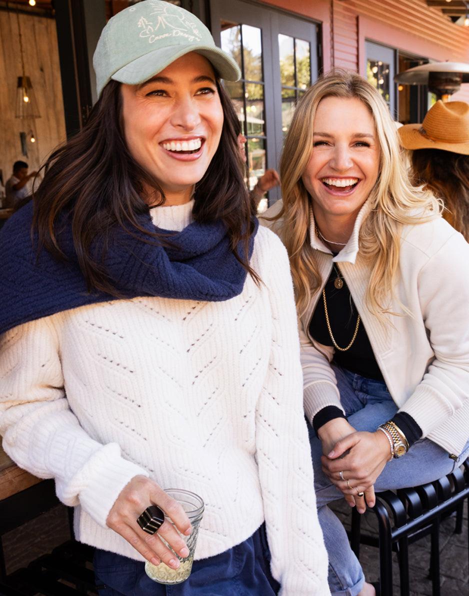 carve designs Monroe Sweater: Birch