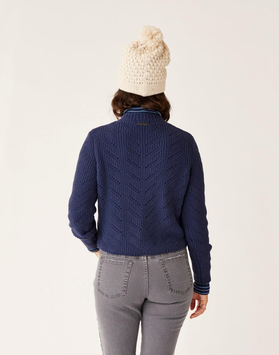 Carve Designs Monroe Sweater: Navy