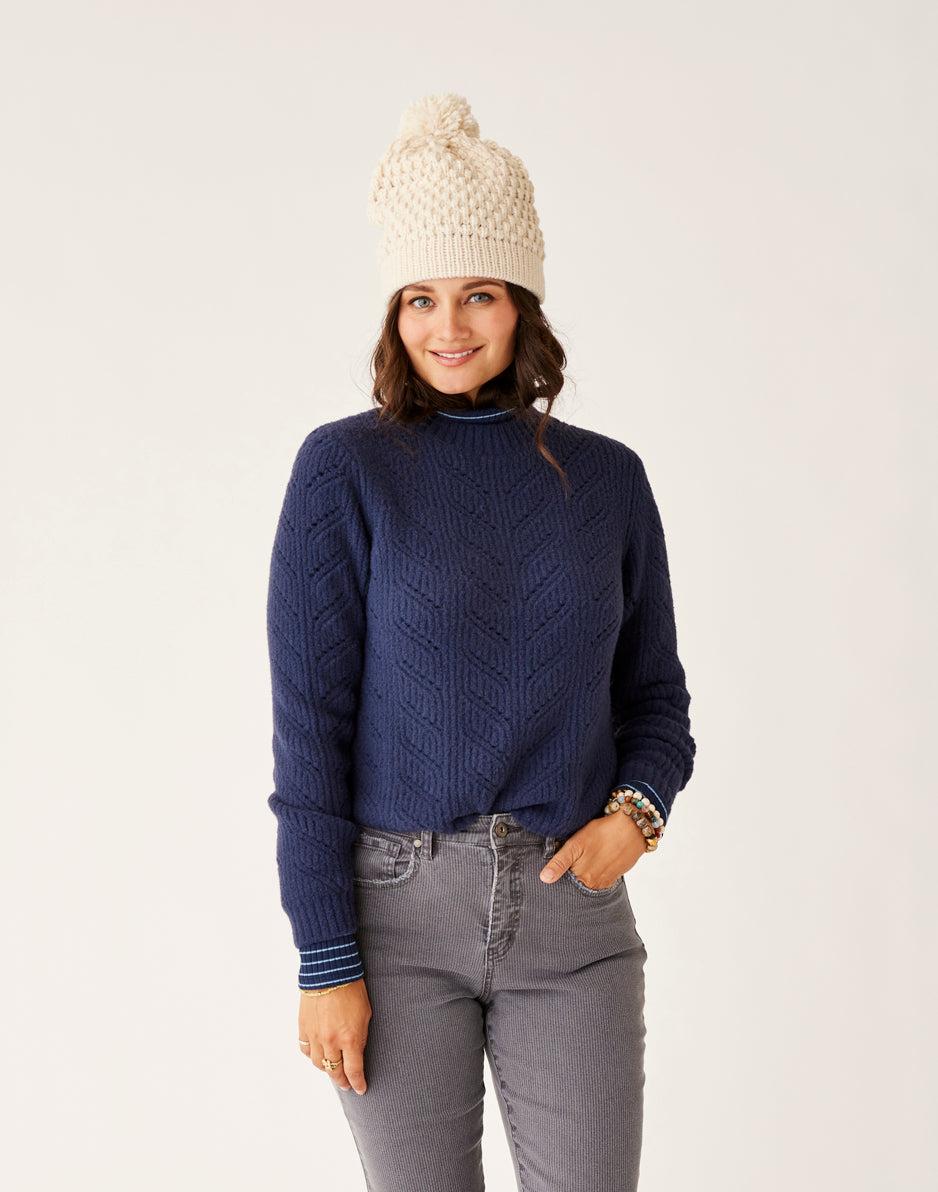 carve designs Monroe Sweater: Navy