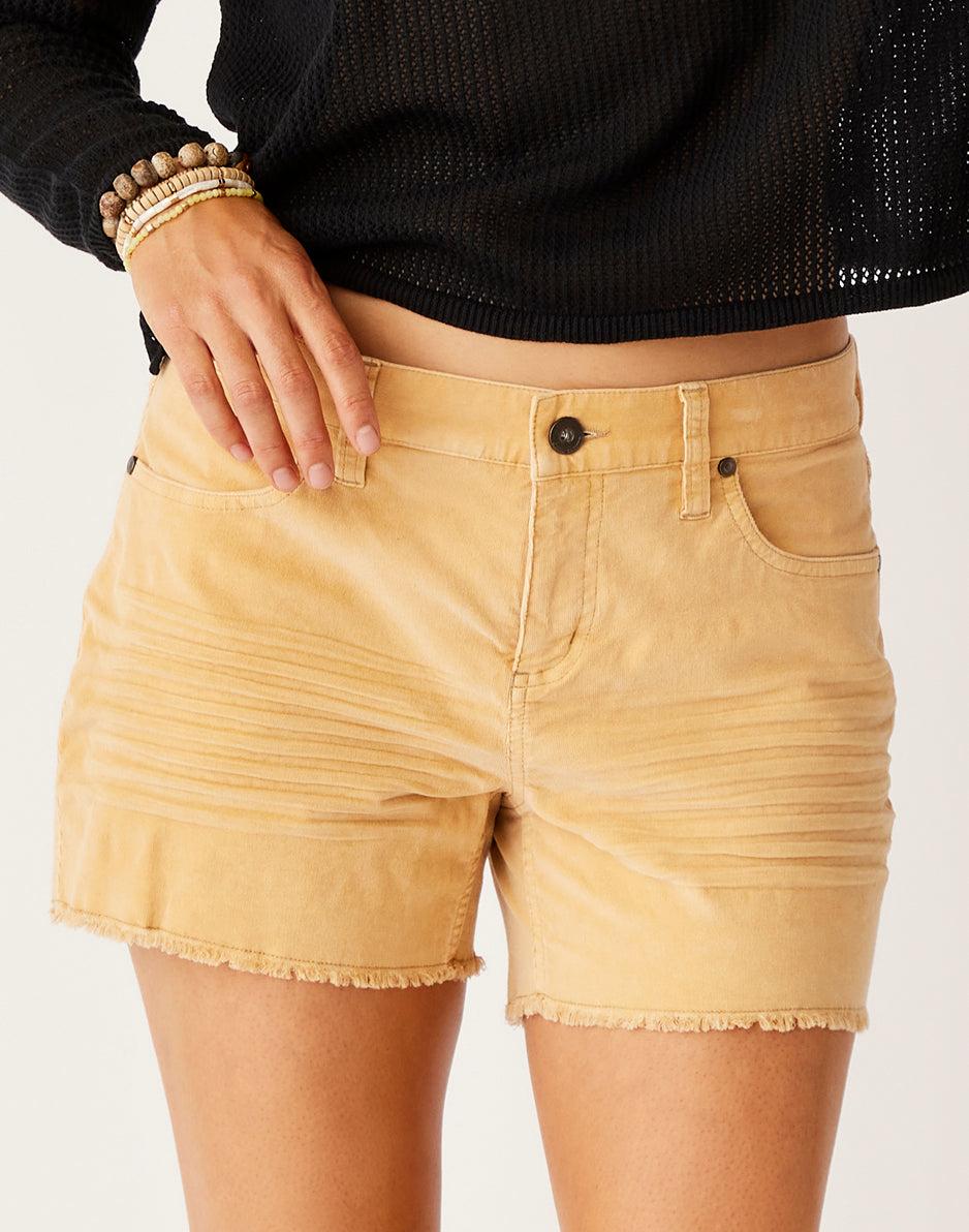 Carve Designs Oahu 4" Butter Short: Honey