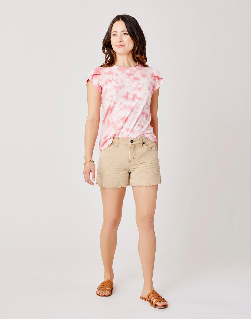 carve designs Oahu 4" Butter Short: Khaki