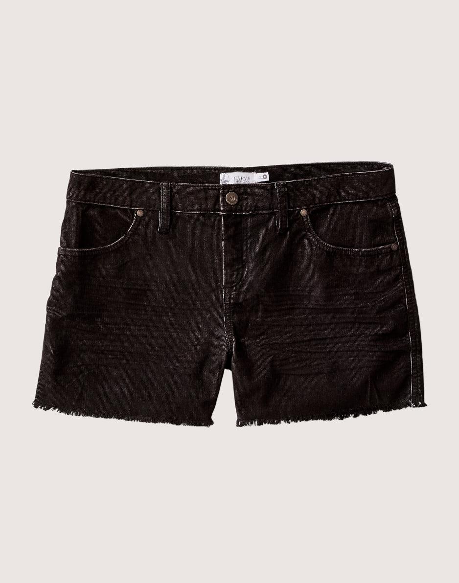 Carve Designs Oahu 4" Short: Black