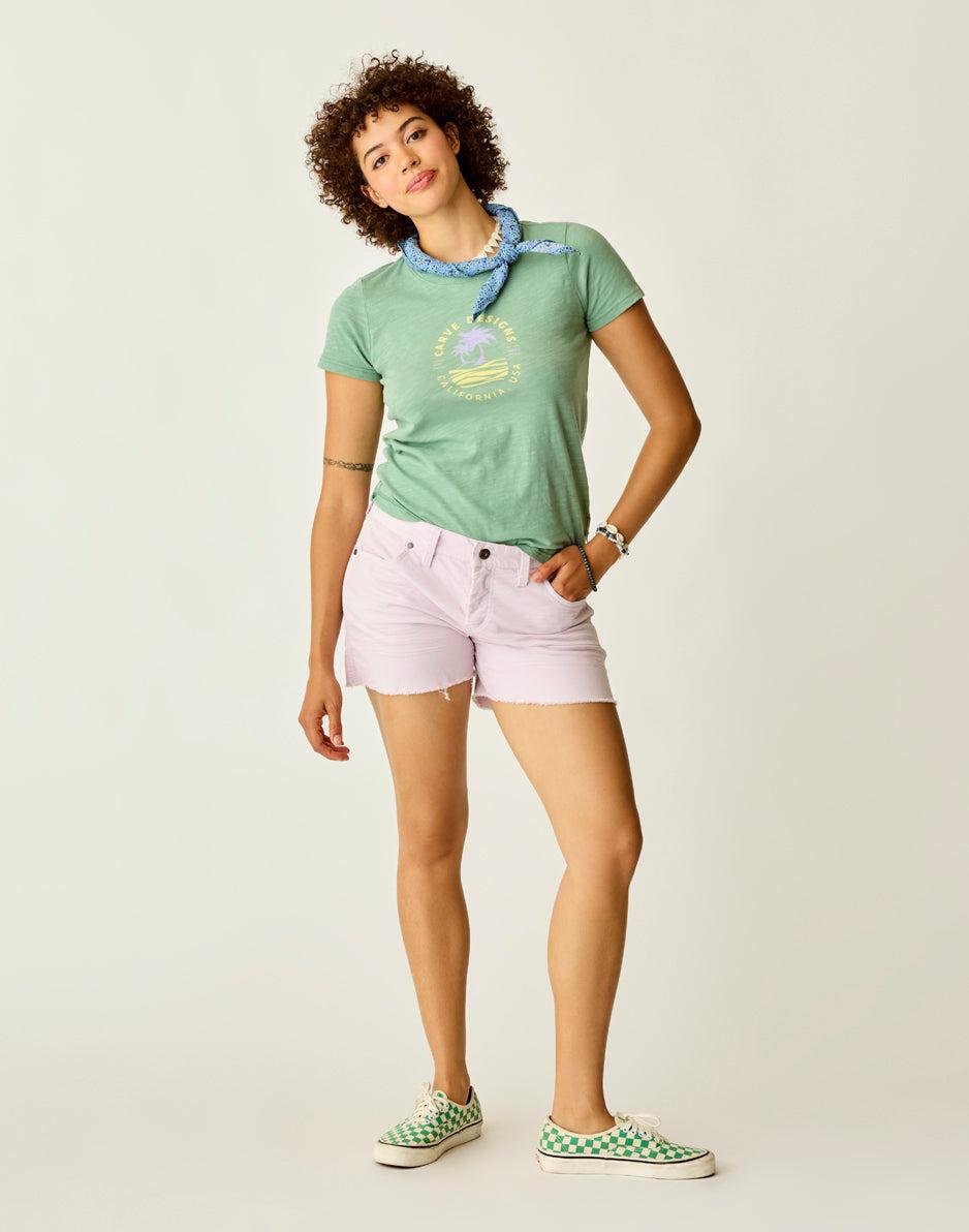 carve designs Oahu 4" Short: Dawn