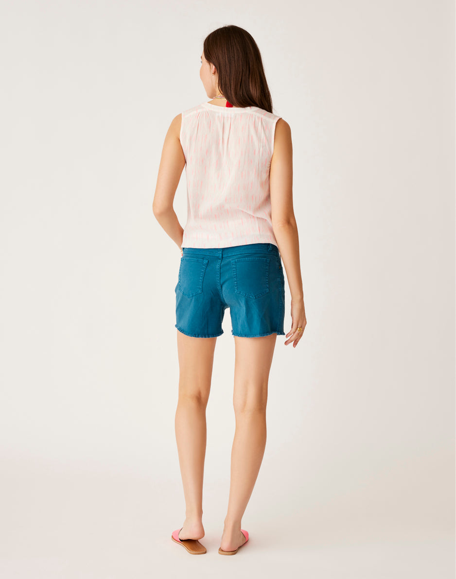 Carve Designs Oahu 4" Twill Short: Azul