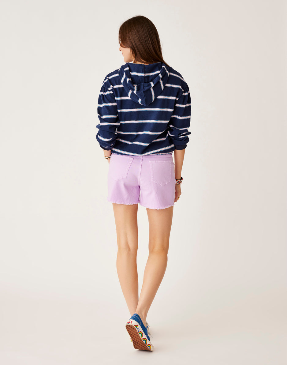 Carve Designs Oahu 4" Twill Short: Lilac