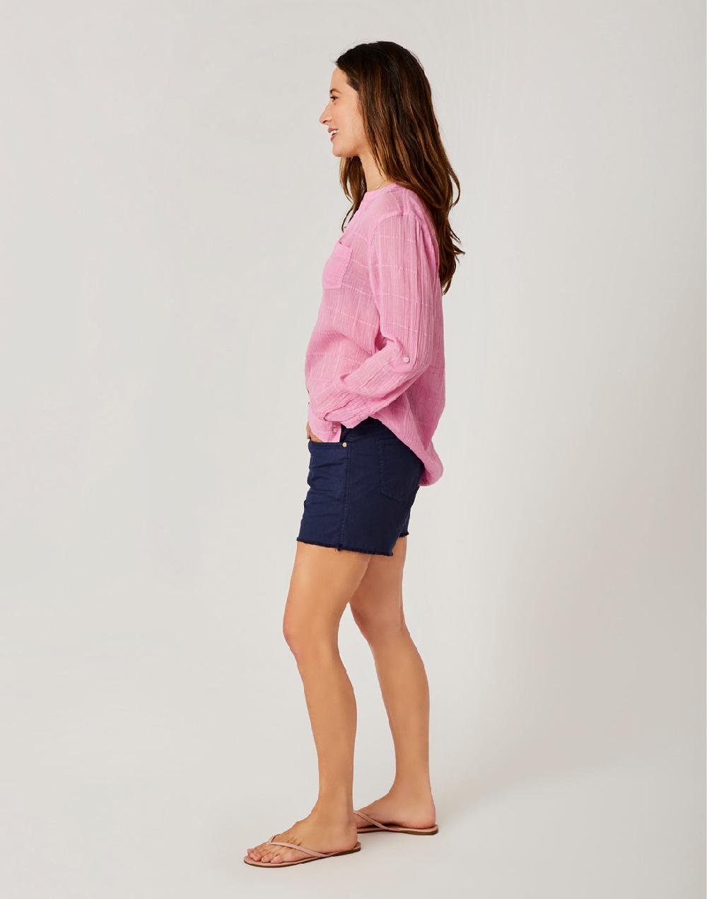 Carve Designs Oahu 4" Twill Short: Navy