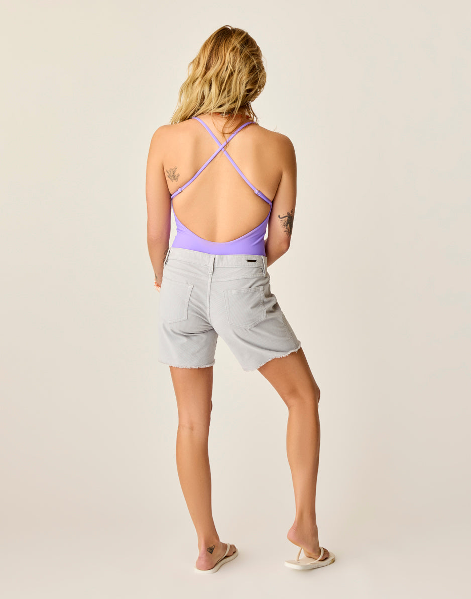 Carve Designs Oahu 6" Short: Quarry