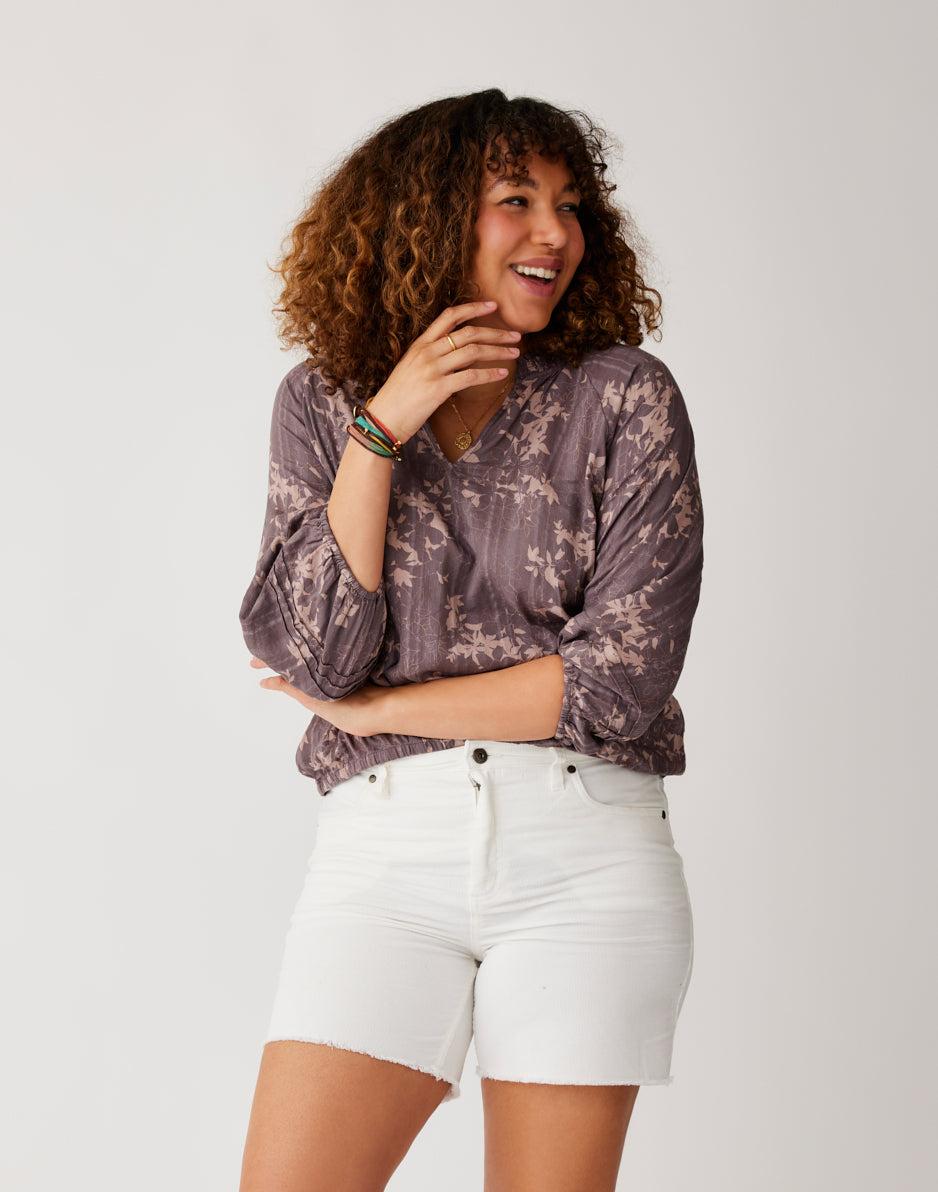 Carve Designs Oahu Hi Rise 6" Short: Cloud