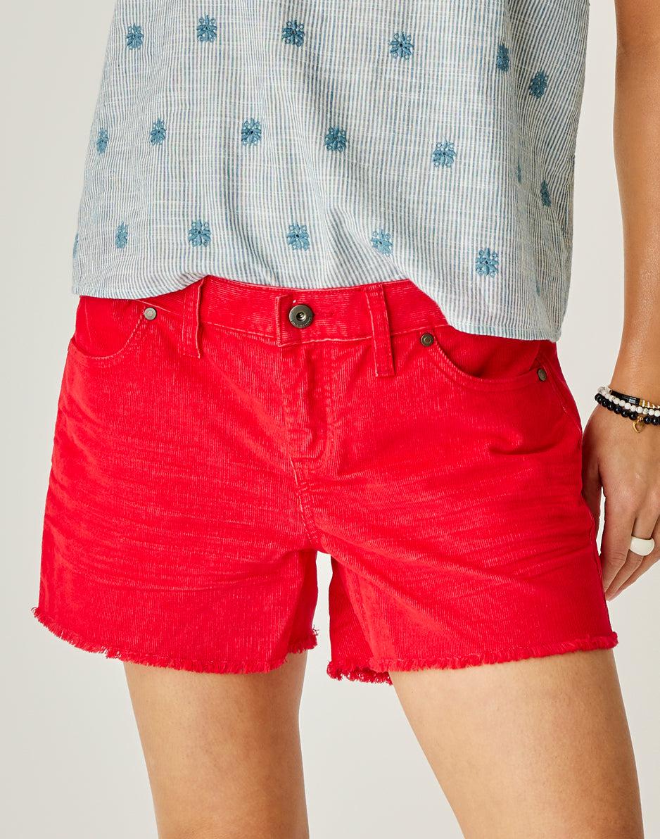 Carve Designs Oahu Short: Hot Red
