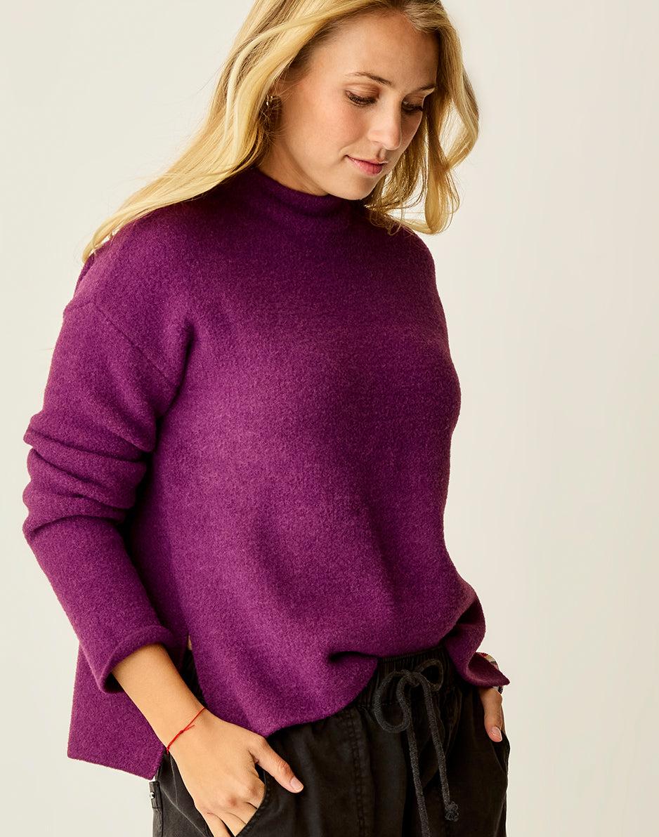 carve designs Olivia Plush Sweater: Nirvana