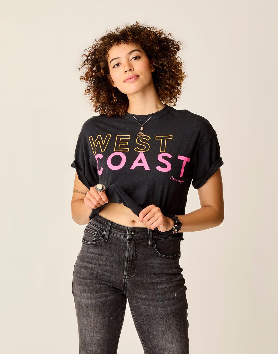 Carve Designs Parker Graphic Tee: Black West