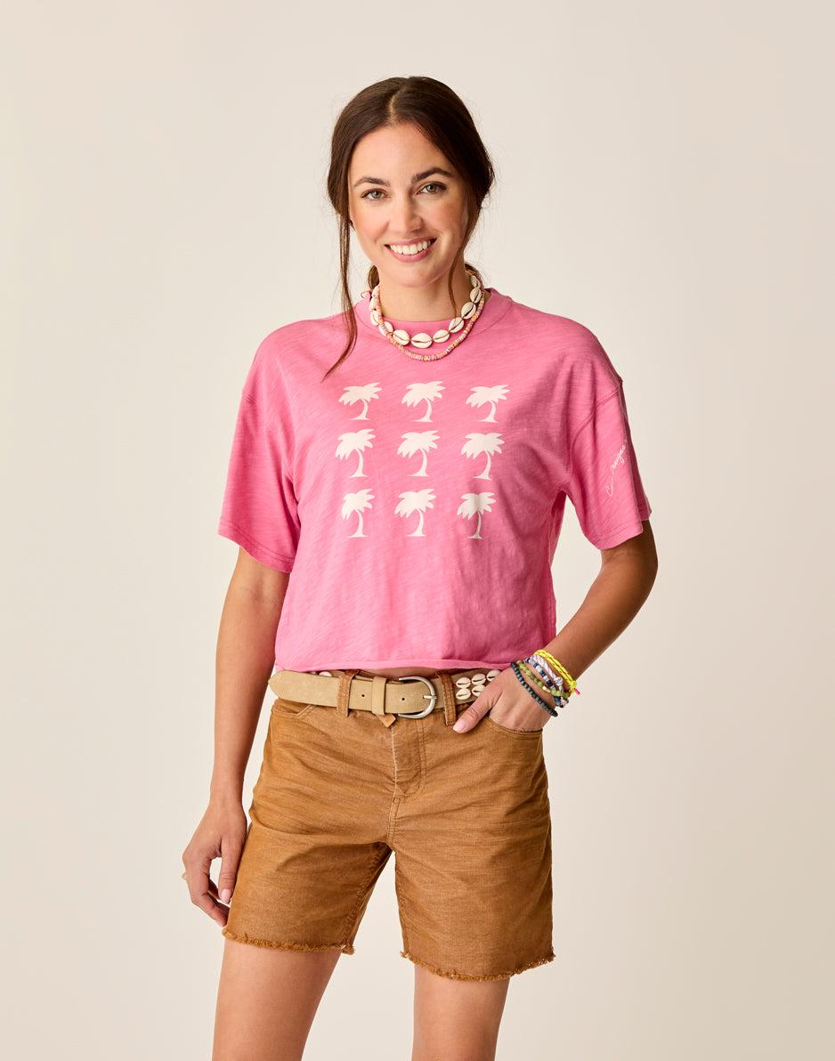 Carve Designs Parker Graphic Tee: Chateau Grid