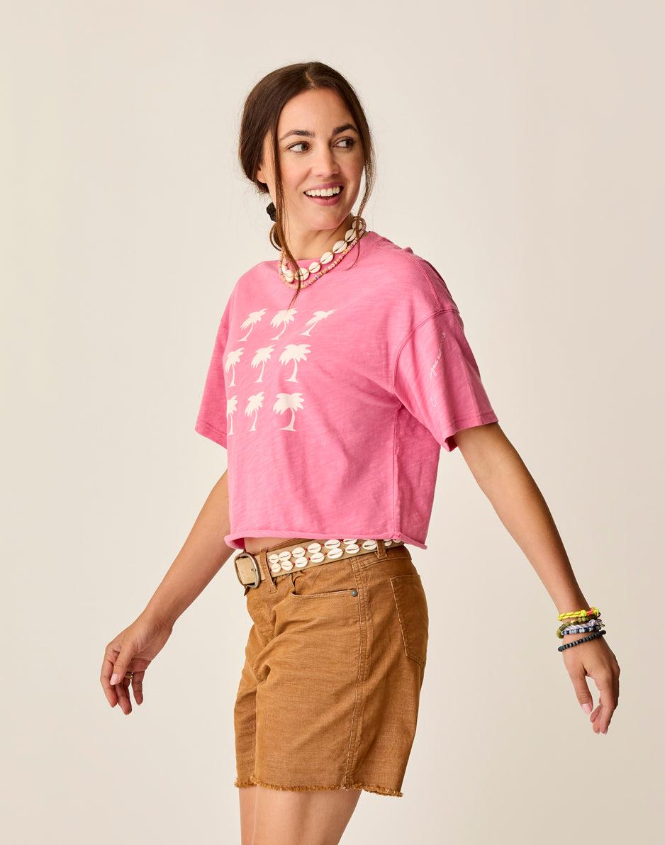 Carve Designs Parker Graphic Tee: Chateau Grid