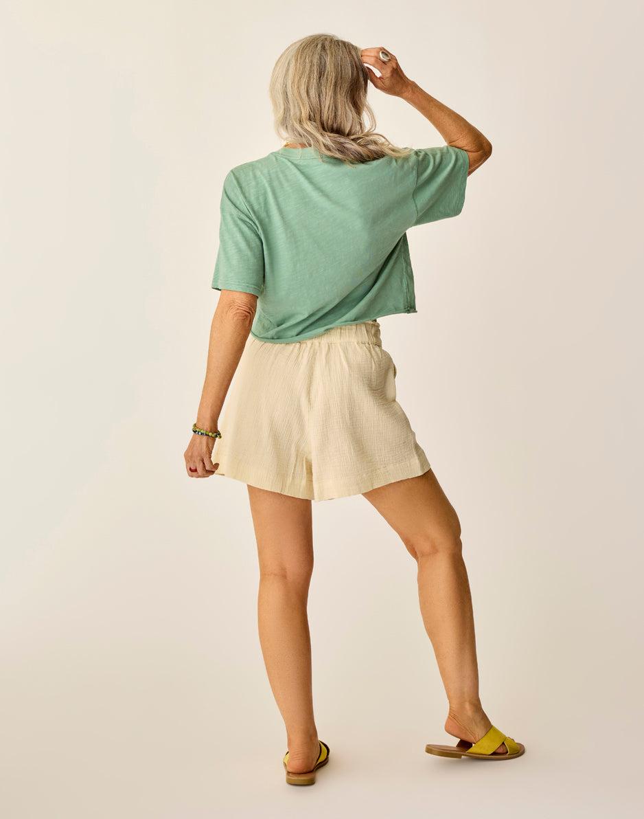 Carve Designs Parker Graphic Tee: Haze Grid