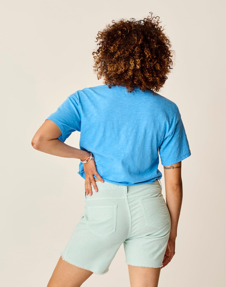 Carve Designs Parker Graphic Tee: Lagoon Gulf