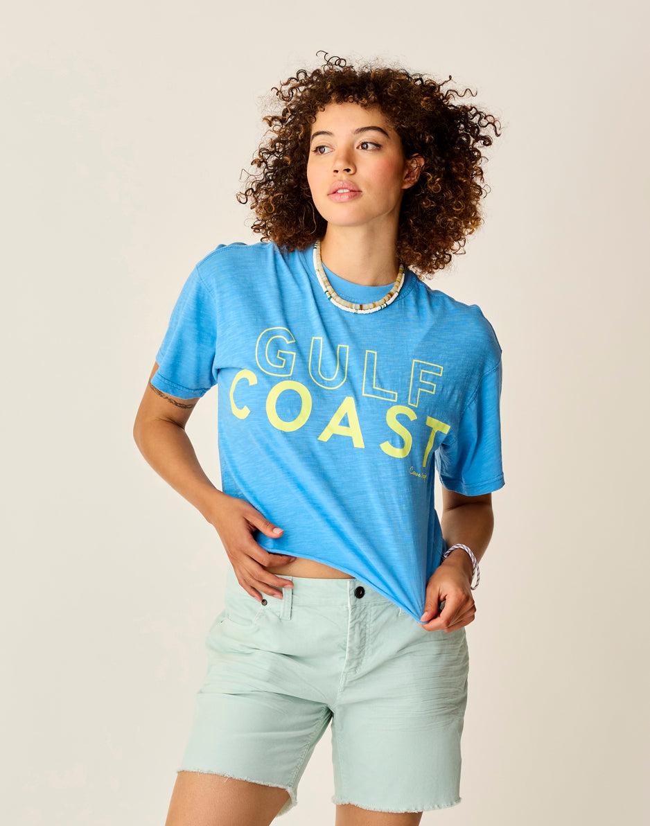 carve designs Parker Graphic Tee: Lagoon Gulf