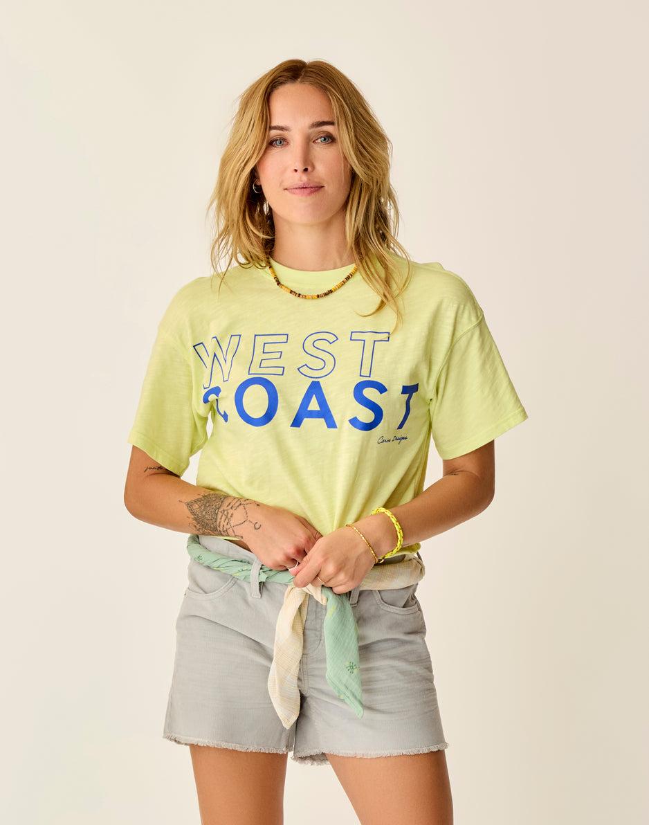Carve Designs Parker Graphic Tee: Limeade West