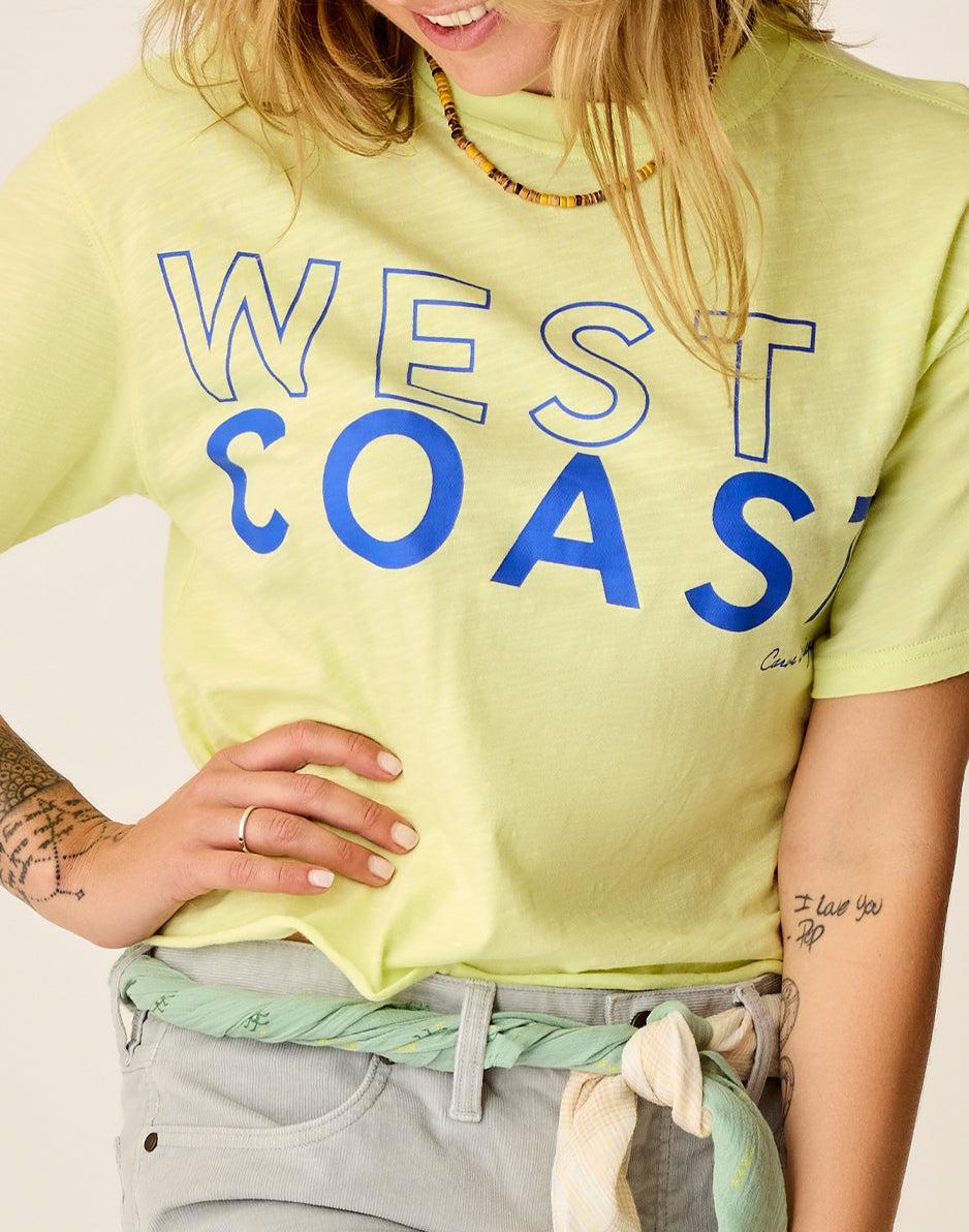 Carve Designs Parker Graphic Tee: Limeade West